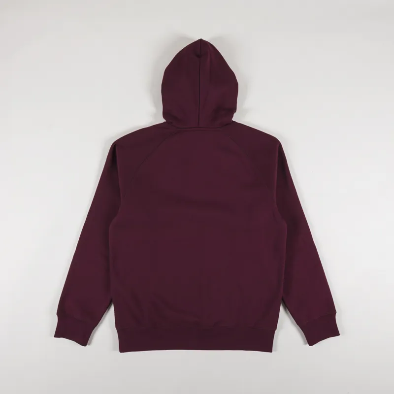 Carhartt WIP Hooded Chase Sweat Amarone Gold-4