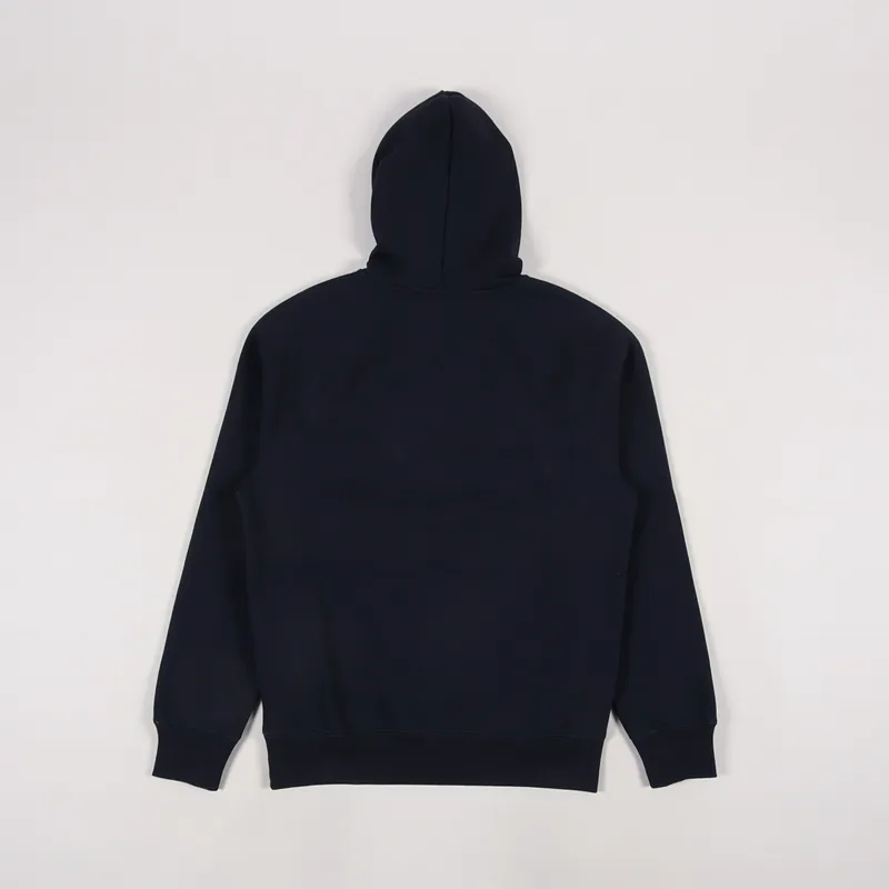 Carhartt WIP Hooded Chase Sweat Dark Navy Gold-1