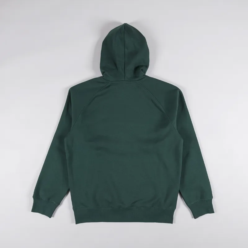Carhartt WIP Hooded Chase Sweat Discovery Green Gold-1