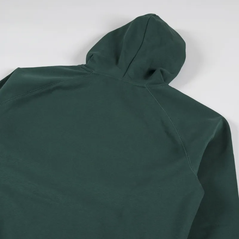 Carhartt WIP Hooded Chase Sweat Discovery Green Gold-3