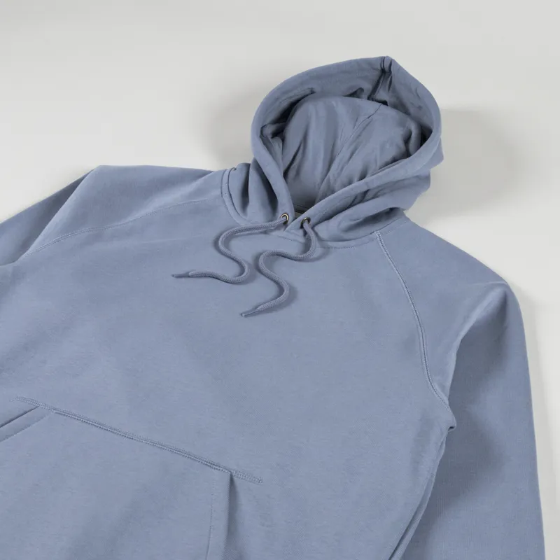 Carhartt WIP Hooded Chase Sweat Mirror Gold-1