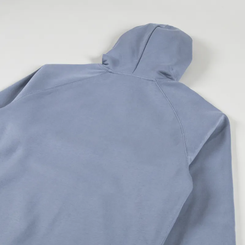 Carhartt WIP Hooded Chase Sweat Mirror Gold-5