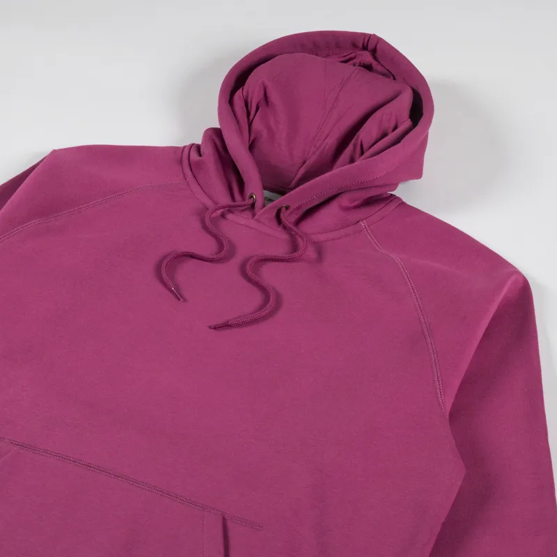 Carhartt WIP Hooded Chase Sweat Punch Gold-2