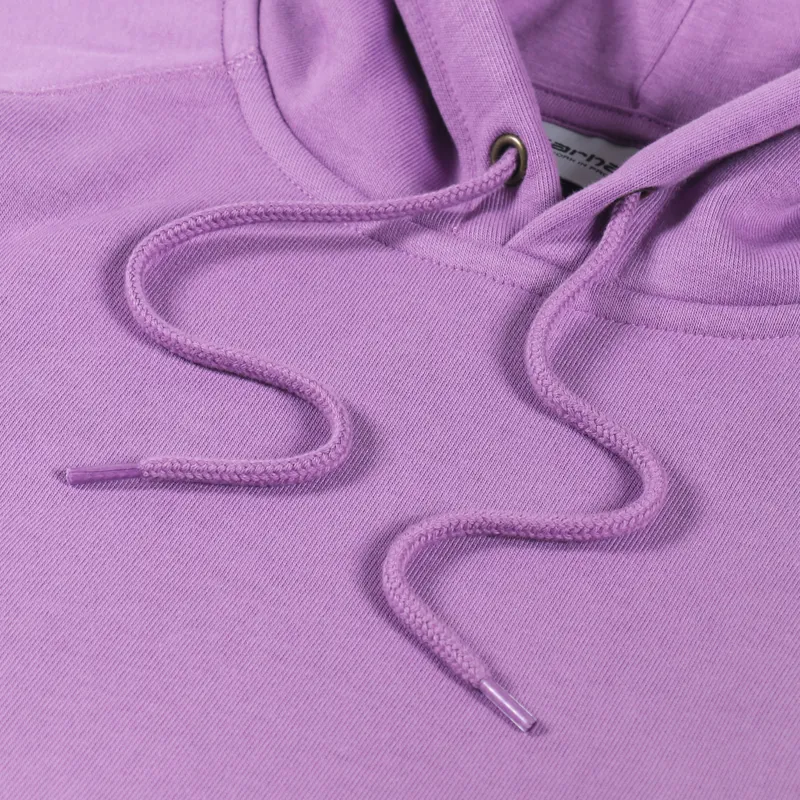 Carhartt WIP Hooded Chase Sweat Violanda Gold-4