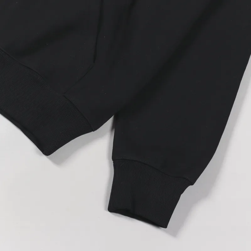 Carhartt WIP Hooded Carhartt Sweatshirt Black-3