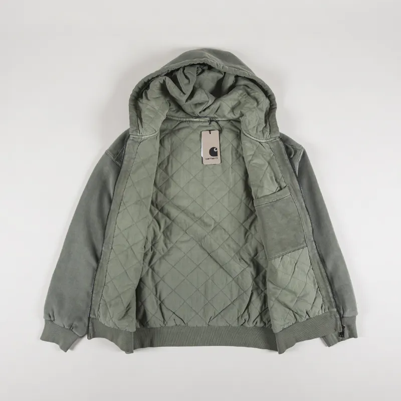Carhartt WIP Hooded Vista Jacket Smoke Green-1