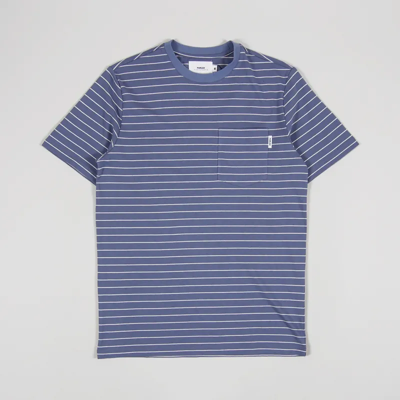 Parlez Helm Pocket T Shirt Dusty Blue