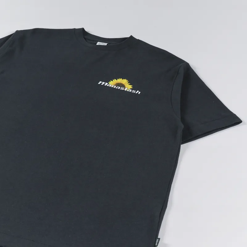 Manastash Hemp Sun T Shirt Black-3