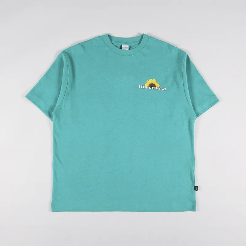 Manastash Hemp Sun T Shirt Emerald Green-1