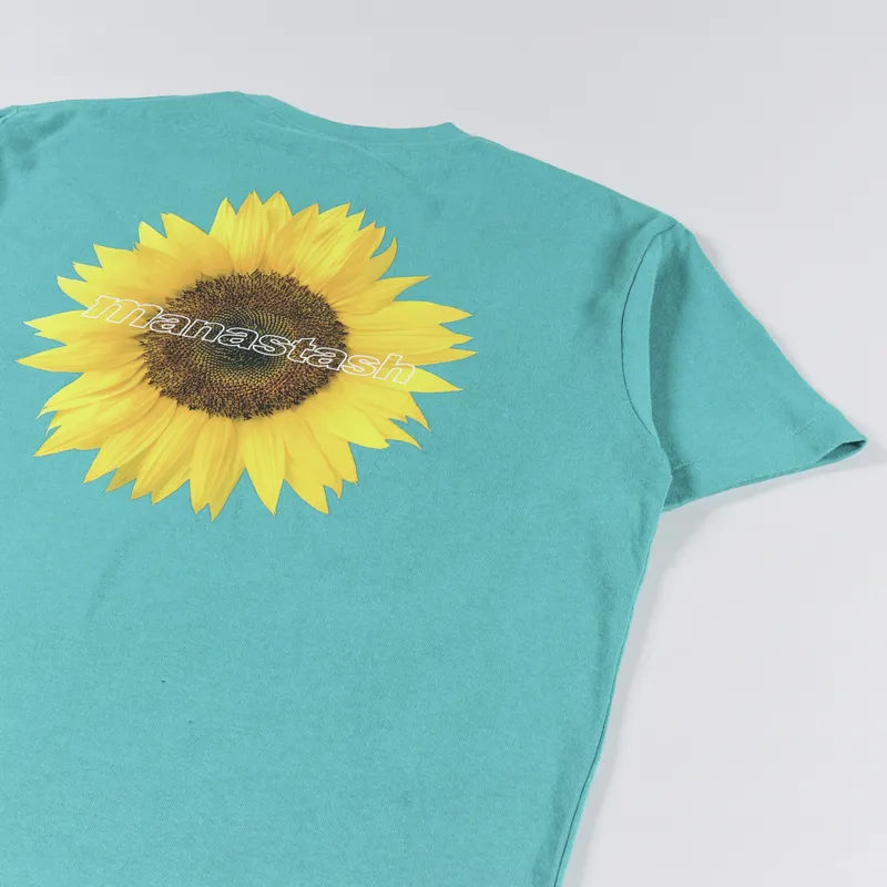 Manastash Hemp Sun T Shirt Emerald Green-2
