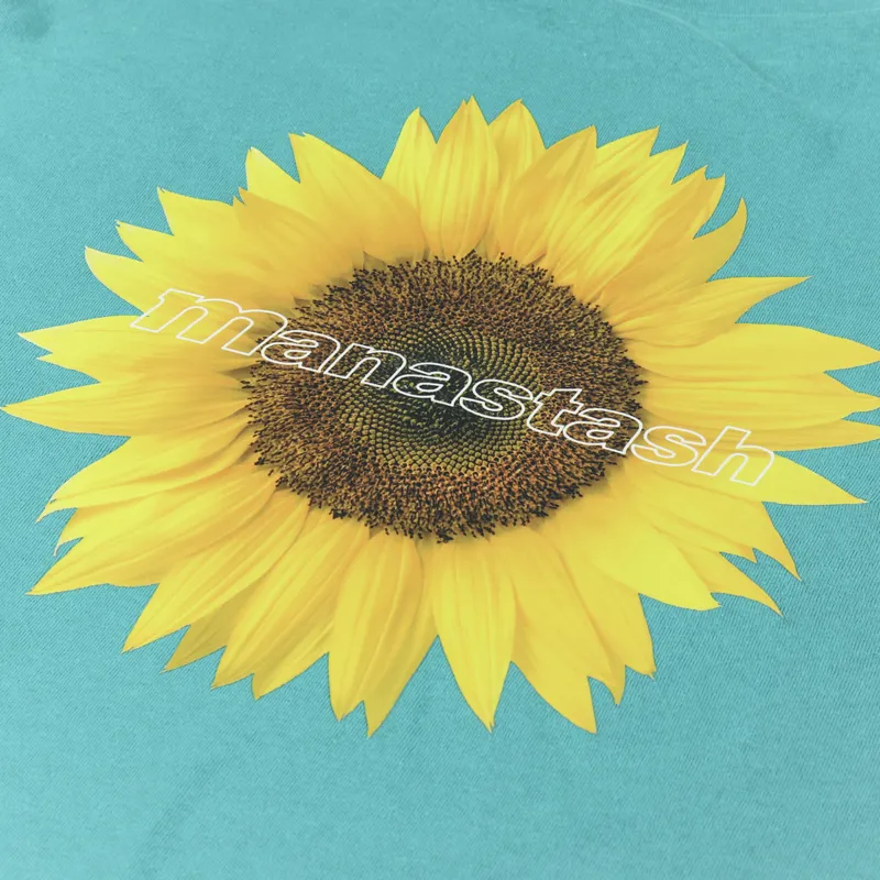 Manastash Hemp Sun T Shirt Emerald Green-5