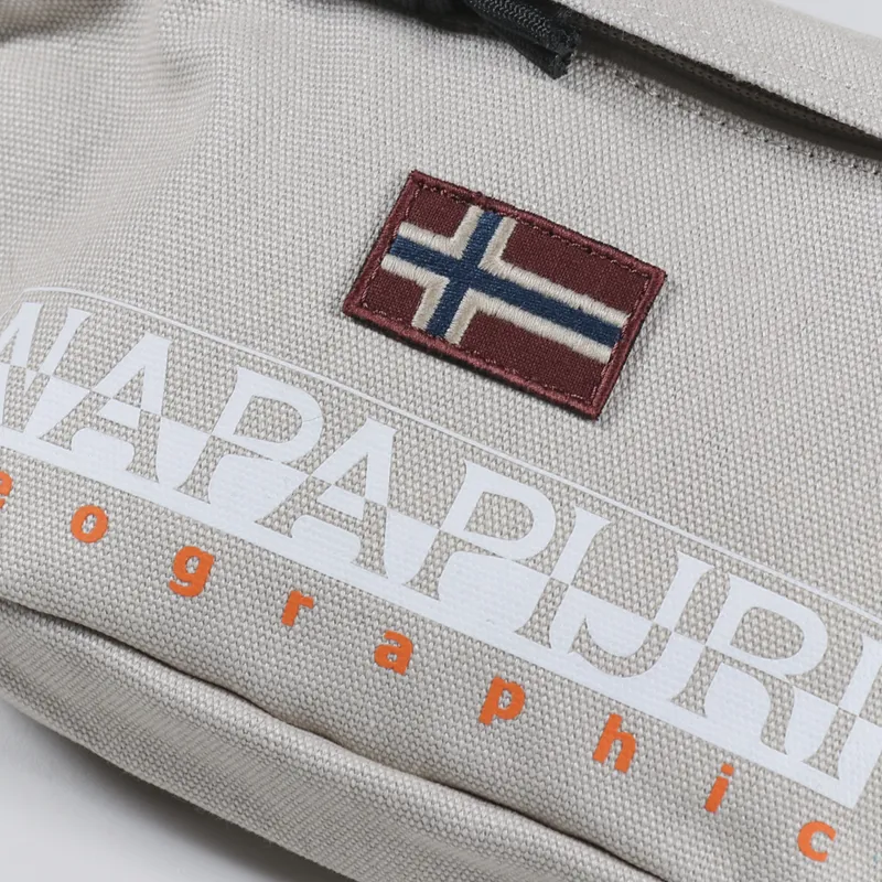 Napapijri Hering Waist Bag Beige Silver