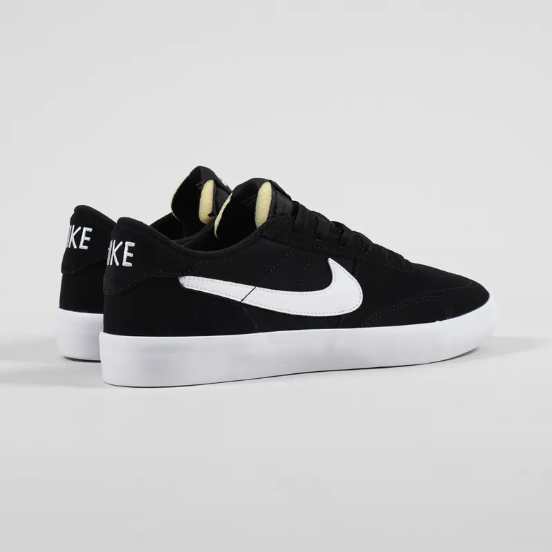 Nike SB Heritage Vulc Premium Shoes Black White-2