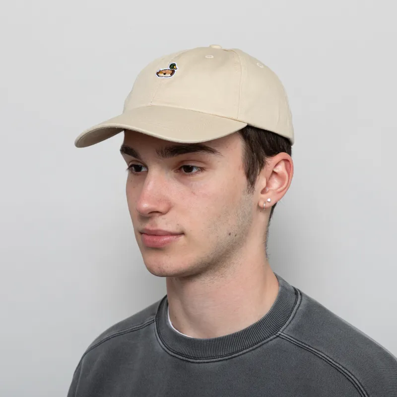 Edmmond Studios Duck Patch Cap Beige