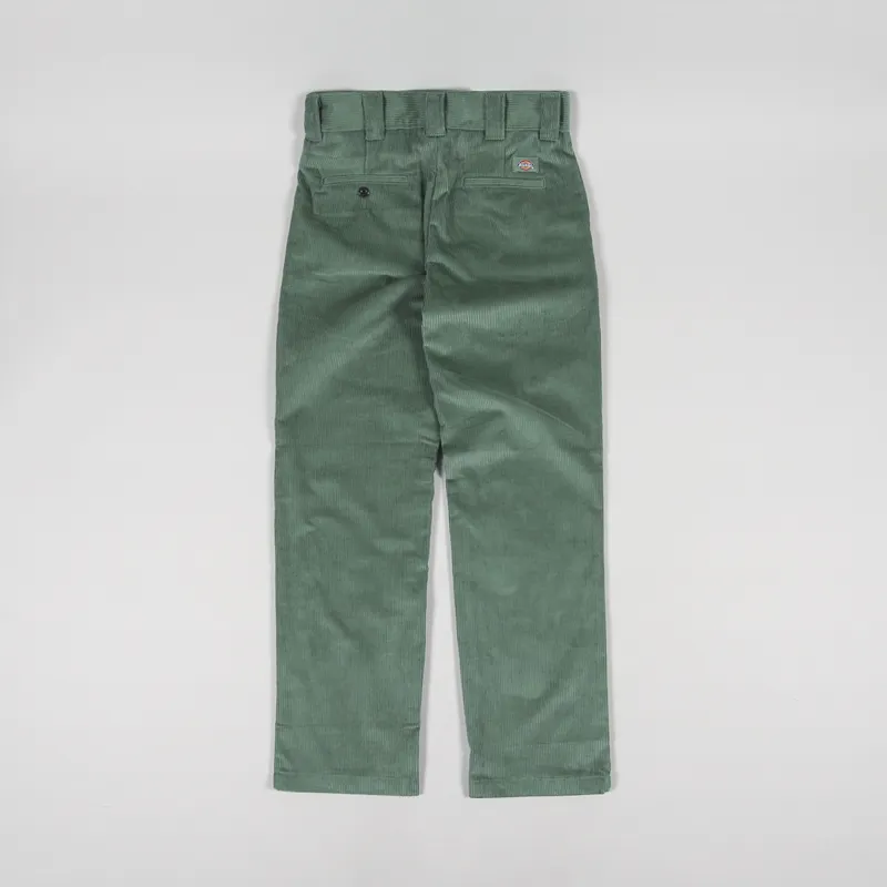 Dickies Mens Corduroy Higginson Pants Dark Ivy Green Trousers