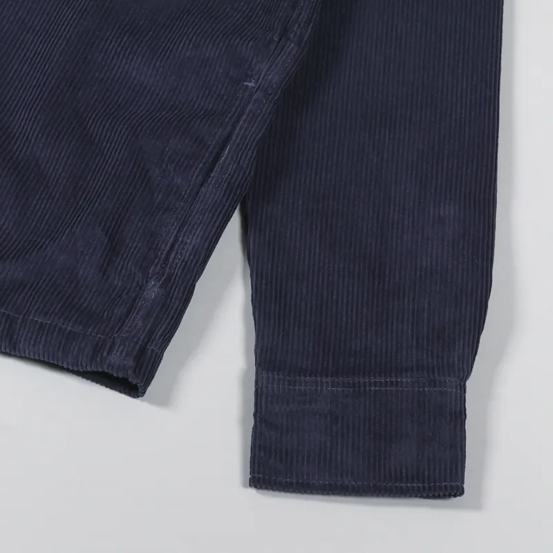 Dickies Higginson Long Sleeve Shirt Navy Blue-4