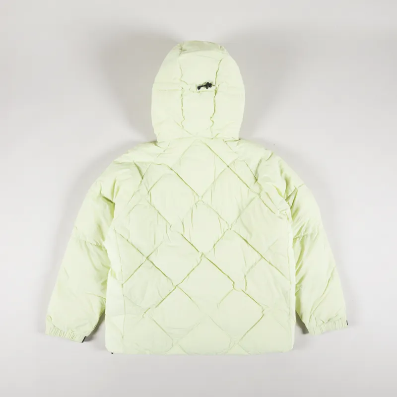 Purple Mountain Observatory High Neck Fjord Down Puffa Lime-2