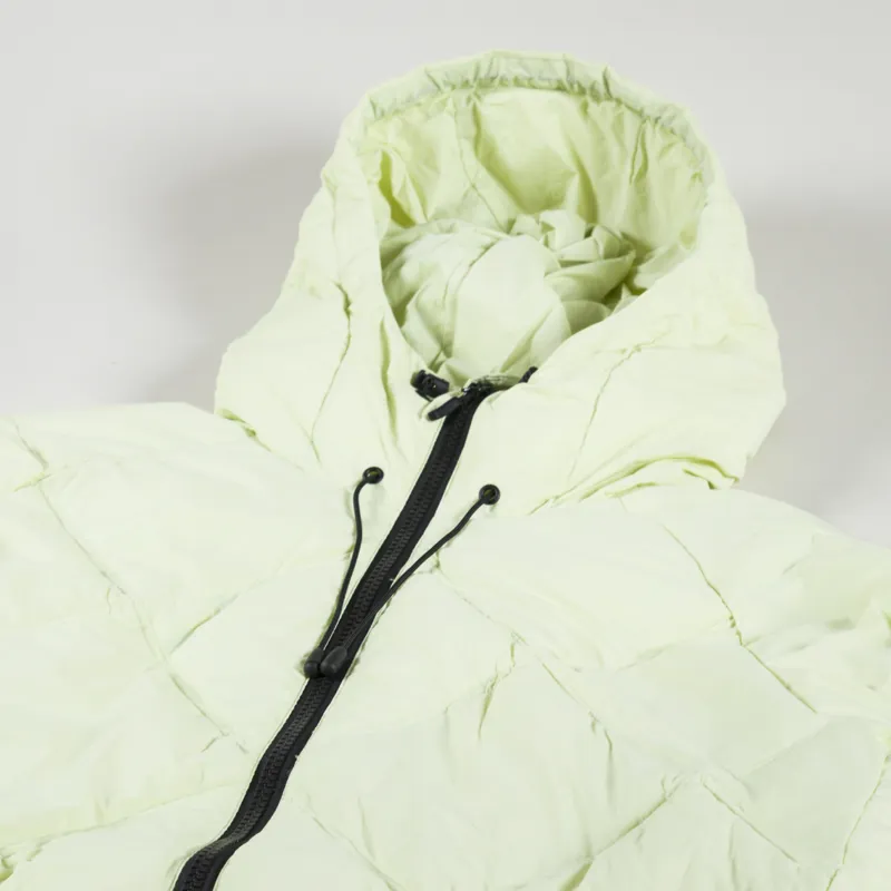 Purple Mountain Observatory High Neck Fjord Down Puffa Lime-3