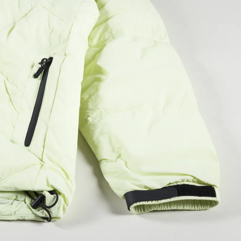 Purple Mountain Observatory High Neck Fjord Down Puffa Lime-4