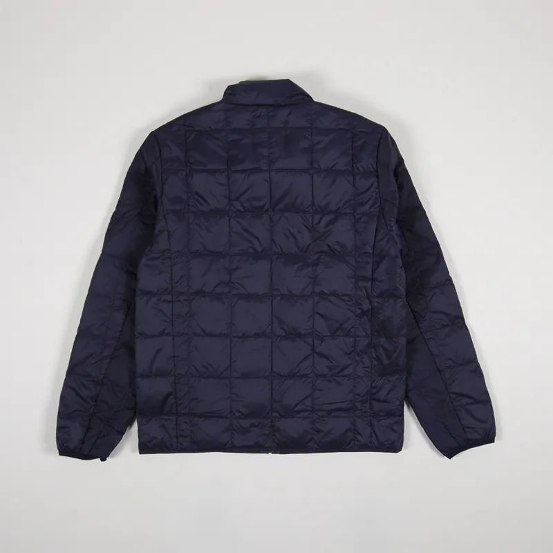 Taion High Neck Zip Down Jacket Navy-2