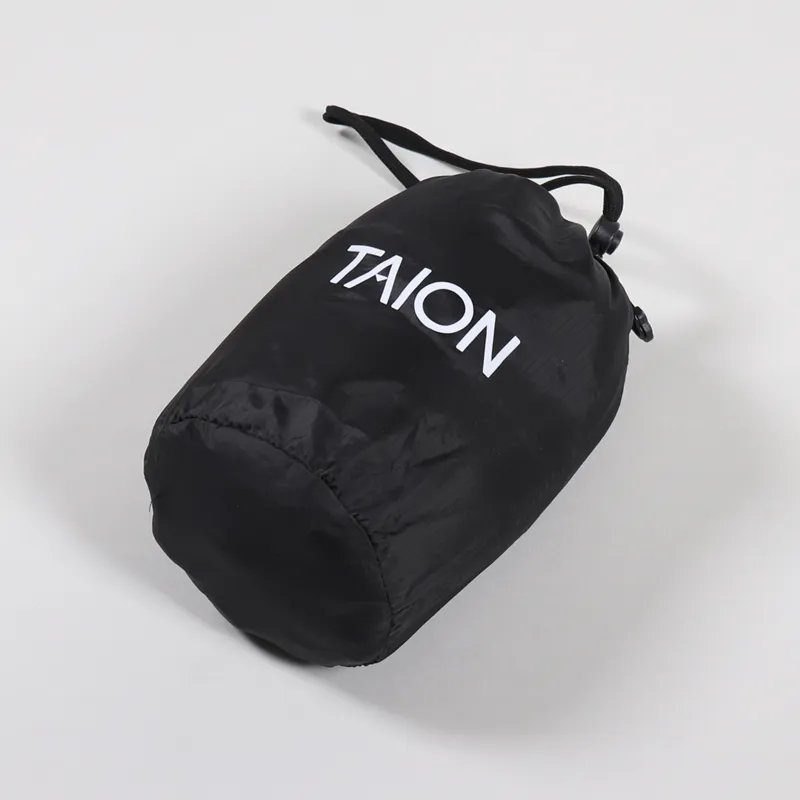 Taion High Neck Zip Down Jacket Navy-9