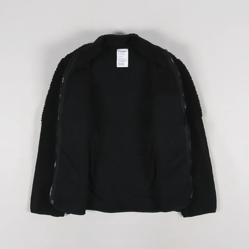 Stan Ray High Pile Fleece Black-1