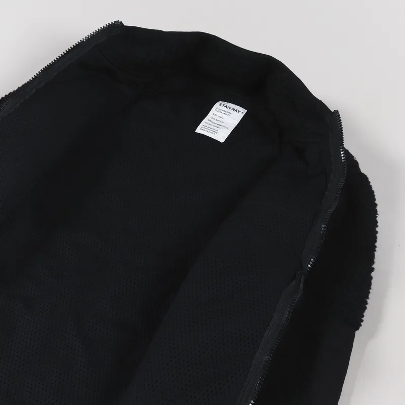 Stan Ray High Pile Fleece Black-4