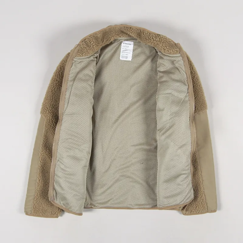 Stan Ray High Pile Fleece Khaki-1