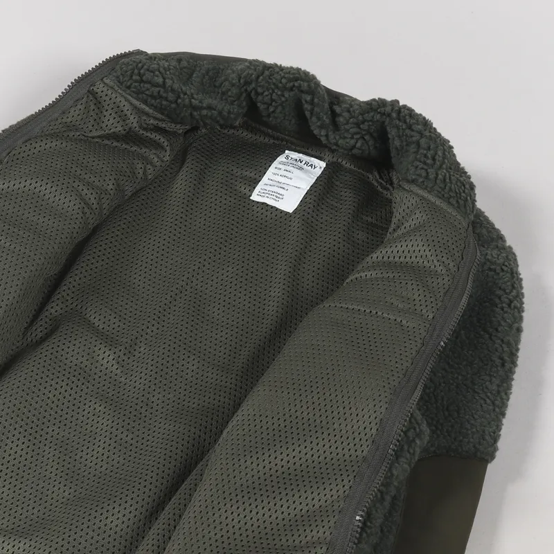 Stan Ray High Pile Fleece Olive-4