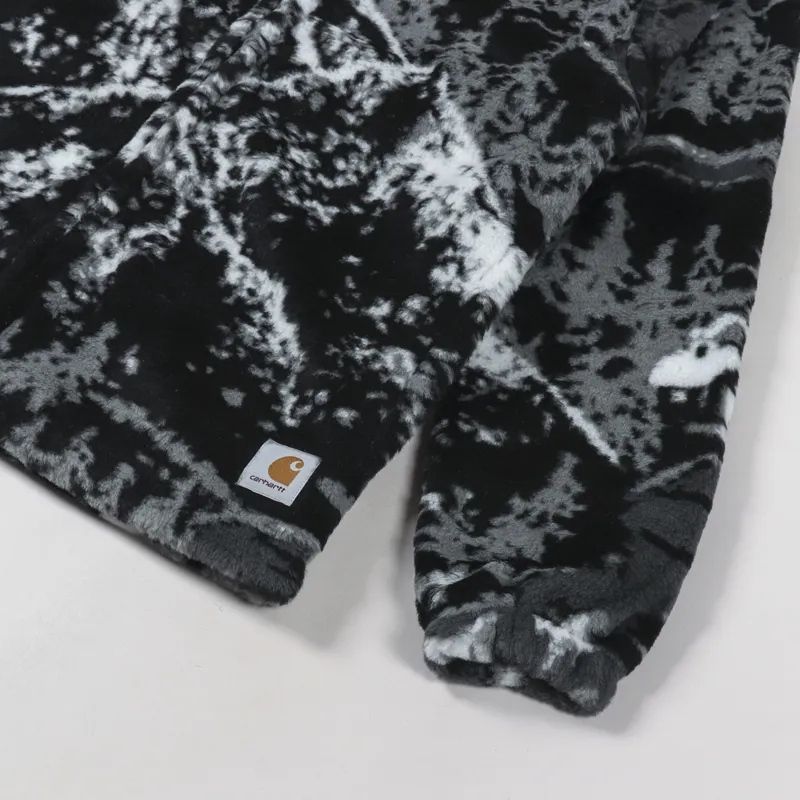 Carhartt WIP High Plains Liner Jacquard Black-6