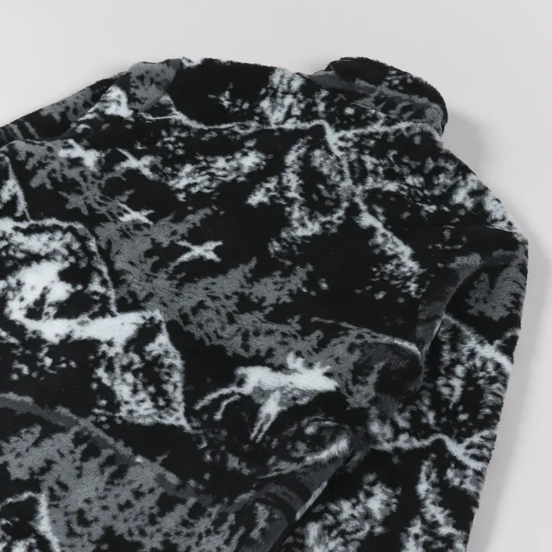 Carhartt WIP High Plains Liner Jacquard Black-5