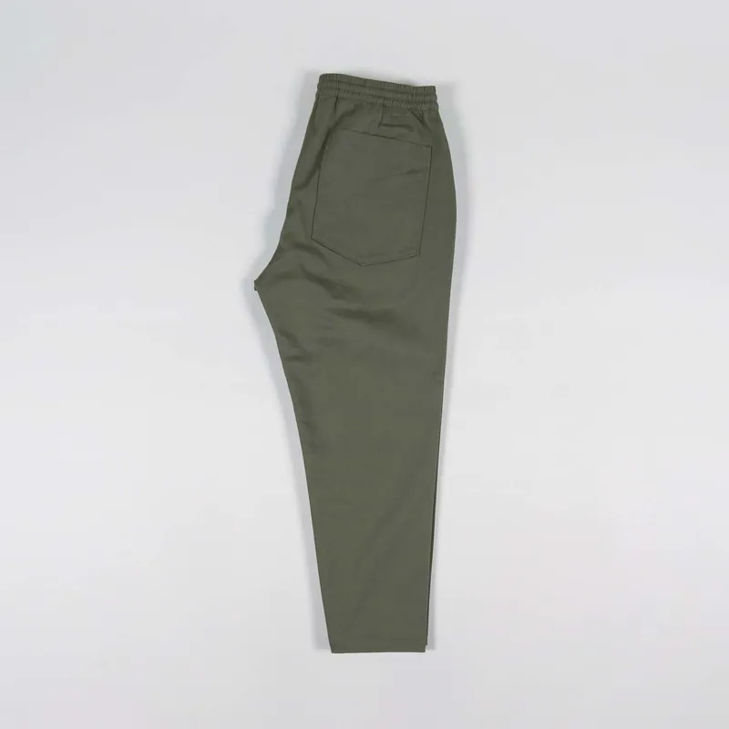 Universal Works Hi Water Trouser Light Olive Twill-2