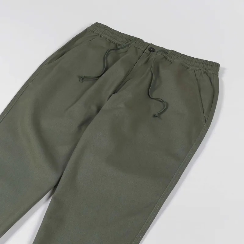 Universal Works Hi Water Trouser Light Olive Twill-5