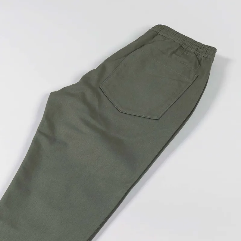 Universal Works Hi Water Trouser Light Olive Twill-4