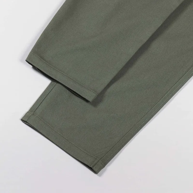 Universal Works Hi Water Trouser Light Olive Twill-3