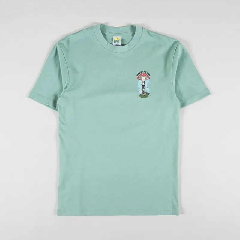 Hikerdelic Mountain High T Shirt Jade Green-1