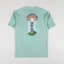 Hikerdelic Mountain High T Shirt Jade Green