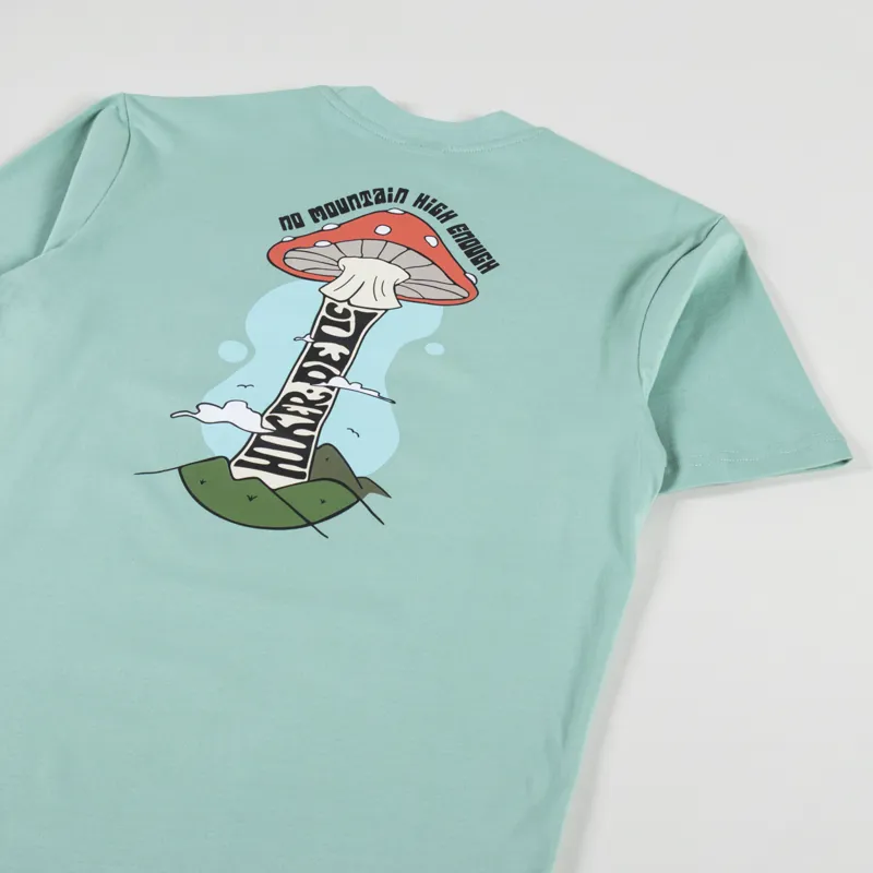 Hikerdelic Mountain High T Shirt Jade Green-2
