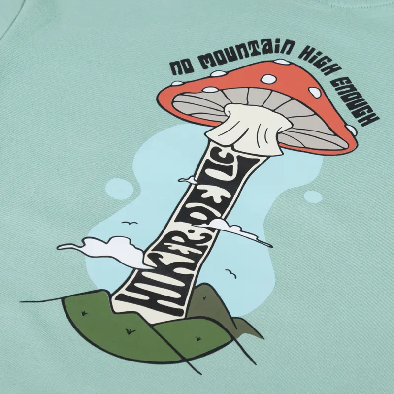Hikerdelic Mountain High T Shirt Jade Green-4