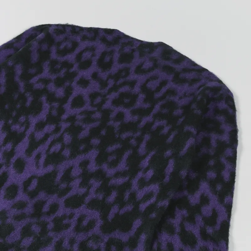 Edwin Hiji Cardigan Violet Black-4
