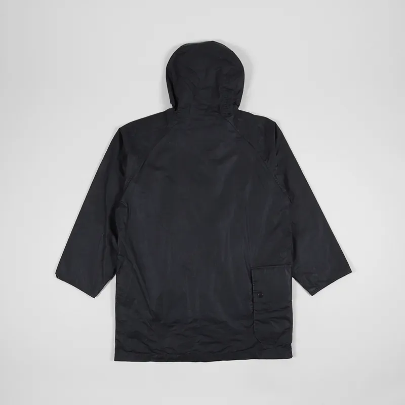 Barbour Mens White Label Hiking Wax Jacket Royal Navy Blue