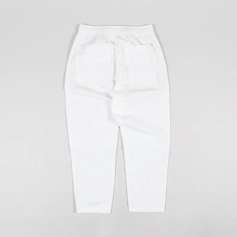 Universal Works Hi Water Trouser Ecru Summer Fine Canvas-1