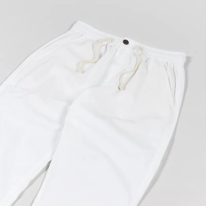 Universal Works Hi Water Trouser Ecru Summer Fine Canvas-5