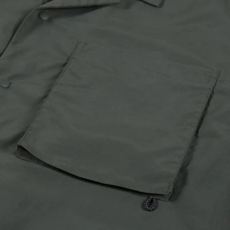 Wild Things Half Sleeve Camp Shirt Olive-2