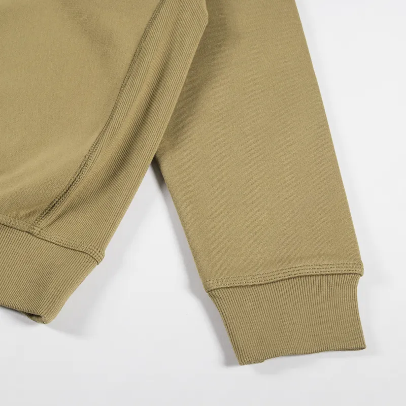 Carhartt WIP Half Zip American Script Sweat Larch-5