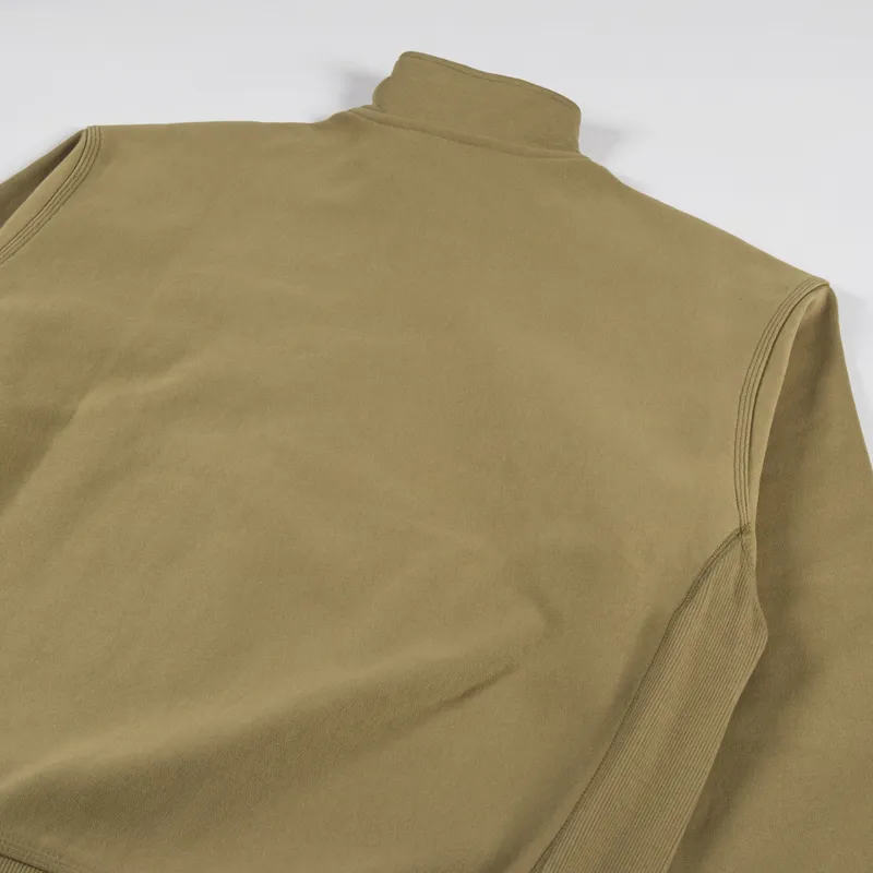 Carhartt WIP Half Zip American Script Sweat Larch-3
