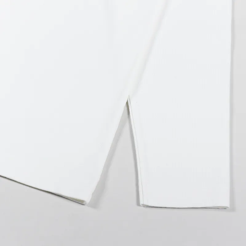 Norse Projects Holger Tab Series Long Sleeve T Shirt White-6