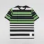 Norse Projects Holger Tab Series Stripe Mix T Shirt Alp Green