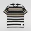 Norse Projects Holger Tab Series Stripe Mix T Shirt Utility Khaki