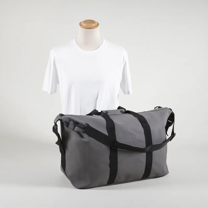 Rains Hilo Weekend Bag Grey-1